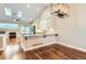Bright kitchen featuring granite countertops and stainless appliances at 9705 Autumnwood Pl, Highlands Ranch, CO 80129