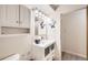 Bathroom with vanity, toilet and updated fixtures at 9335 E Center Ave # 4B, Denver, CO 80247