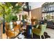 Inviting dining area with unique seating and stylish decor at 1203 24Th St, Denver, CO 80205