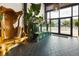 Welcoming building entry and lobby with designer seating at 1203 24Th St, Denver, CO 80205