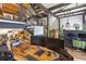 Office space with overhead metal frame and hardwood floors at 1203 24Th St, Denver, CO 80205