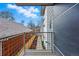 View from balcony shows neighborhood and modern architecture of building at 2223 W 34Th Ave, Denver, CO 80211