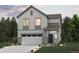 Charming two-story home with a two car garage, manicured lawn and beautifully landscaped yard at 19029 E 94Th Pl, Commerce City, CO 80022