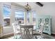Cozy dining room with beautiful views at 2891 Waterfront Dr, Monument, CO 80132