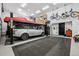 Spacious garage with a car lift at 562 Steele St, Denver, CO 80206