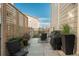 Inviting outdoor patio with stylish decor, greenery, and ample space for relaxing or entertaining at 2907 Distant Rock Ave, Castle Rock, CO 80109