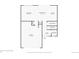 Floor plan featuring a living room, kitchen, breakfast nook, foyer, bathroom, and garage at 147 Silver Rock Trl, Castle Rock, CO 80104