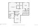 Second floor plan highlighting the primary bedroom, bathroom, laundry room, and an open design at 147 Silver Rock Trl, Castle Rock, CO 80104