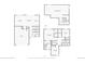 Floorplan depicts level one and level two at 147 Silver Rock Trl, Castle Rock, CO 80104