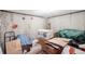 Unfinished basement is filled with storage boxes at 6009 Yarrow St # B, Arvada, CO 80004