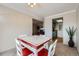 Cozy dining area looking into the kitchen and living room at 6009 Yarrow St # B, Arvada, CO 80004