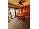 Dining area next to window and view of the mountain at 305 S Park Ave # 402, Breckenridge, CO 80424