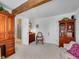 Light-filled bedroom with ensuite access and tasteful furniture at 1011 N Pennsylvania St # H, Denver, CO 80203