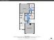 Floorplan depicting bedrooms, bathrooms, and closets at 1011 N Pennsylvania St # H, Denver, CO 80203