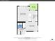 Floorplan showing kitchen, Gathering room, dining room, and bathroom at 1011 N Pennsylvania St # H, Denver, CO 80203