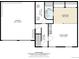 Layout of the home's rooms, including bedrooms, bathrooms, and living areas at 29762 Spruce Rd, Evergreen, CO 80439