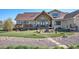 Beautiful backyard with a large deck and a cozy fire pit area, ideal for outdoor gatherings at 4075 Merada Ct, Franktown, CO 80116