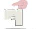 Basement floor plan, showcasing a large open space and covered patio at 5929 Echo Hollow St, Castle Rock, CO 80104