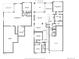 Detailed floor plan showcasing layout of the home, including rooms and dimensions at 6469 Barnstead Dr, Castle Pines, CO 80108
