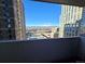 Beautiful city view from balcony, featuring the Denver skyline, Rocky Mountains and clear blue sky at 1020 15Th St # 21M, Denver, CO 80202