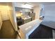 Updated kitchen featuring sleek countertops, stainless steel refrigerator, and stylish cabinets at 1020 15Th St # 21M, Denver, CO 80202