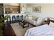 Comfortable living space with kitchen, breakfast bar and cozy sofa at 1020 15Th St # 21M, Denver, CO 80202