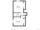 Second level floor plan showing bedrooms, bath, and hall for comfortable living at 10405 Dresden St, Firestone, CO 80504