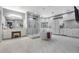 Spa-like bathroom with a large soaking tub, frameless glass shower, and vanity at 11345 W 38Th Ave, Wheat Ridge, CO 80033