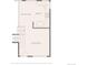 Layout of kitchen, dining, and living area, highlighting connectivity of the spaces at 5189 S Malta Way, Centennial, CO 80015