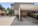 Carport next to townhome providing covered parking and additional storage at 6711 S Race St, Centennial, CO 80122