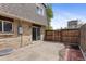 Private brick patio area offering outdoor space adjacent to the brick-clad home at 6711 S Race St, Centennial, CO 80122