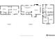 Detailed floor plan showcasing the layout and dimensions of the home's three floors at 5324 S Malta Way, Centennial, CO 80015