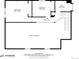 Detailed floor plan of the upper floor, showcasing bedroom sizes, hall spaces, and bathroom at 10436 W 84Th Pl, Arvada, CO 80005