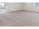 Unfinished basement showcasing a large carpeted area at 5091 Hickory Oaks St, Castle Rock, CO 80104