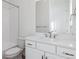 Clean bathroom with white vanity and updated fixtures at 5091 Hickory Oaks St, Castle Rock, CO 80104