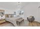 Cozy bedroom featuring a large bed, window, and soft decor at 1260 Ascot Ave, Highlands Ranch, CO 80126