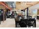 Finished basement with a bar area, lounge seating, and entertainment space at 7724 Kryptonite Ln, Castle Rock, CO 80108