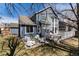 Spacious backyard featuring a large deck with outdoor seating, ideal for entertaining and relaxation at 11722 W Belmont Pl, Littleton, CO 80127