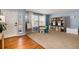 Multi-use living space connects to the entrance with lots of light and has a great flexible floorplan at 11722 W Belmont Pl, Littleton, CO 80127