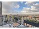 Balcony with city view features outdoor seating and stylish planter boxes at 1150 Vine St # 1006, Denver, CO 80206