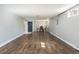 Basement features living space with room for a dining table with a full living area at 5915 W 5Th Ave, Lakewood, CO 80226