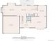 Main level floor plan features a Gathering room, kitchen, dining area, living room, laundry, bath, and garage at 18263 E Berry Dr, Centennial, CO 80015