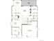 An open concept first floor plan features gourmet kitchen, great room, dining, study and 3-car garage at 5578 Tamarack Ave, Firestone, CO 80504