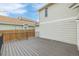 Spacious deck offering great outdoor living and entertainment space at 116 S Lindsey St, Castle Rock, CO 80104