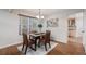 Cozy dining room with natural light, hardwood flooring, and modern décor at 116 S Lindsey St, Castle Rock, CO 80104