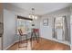 Eat-in kitchen with breakfast table and chair set at 116 S Lindsey St, Castle Rock, CO 80104