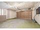 Spacious two-car garage with an automatic door and ample storage space at 116 S Lindsey St, Castle Rock, CO 80104