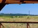 Scenic view of the rolling hills with a barbed wire fence running across the foreground of the property at 785 Century Ln, Monument, CO 80132