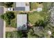 Aerial view of property showcasing the roof, surrounding greenery, and backyard at 270 31St St, Boulder, CO 80305