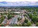 Beautiful aerial view of the Denver townhome community that is conveniently located near shopping and entertainment at 2724 Federal Blvd # 2, Denver, CO 80211